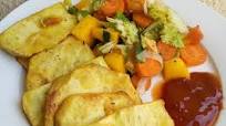 How to Make Super Quick Homemade Fried sweet potatoes with steamed veggies How to Make Super Quick Homemade Fried sweet potatoes with steamed veggies
