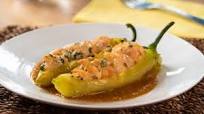 Chiles Güeros Rellenos de Camarones Chiles Güeros Rellenos de Camarones