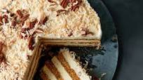 Carrot-Pecan Ice Cream Cake Carrot-Pecan Ice Cream Cake