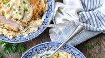 Pork Chops and Rice with Creamy Mushroom Sauce Pork Chops and Rice with Creamy Mushroom Sauce