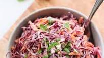 Purple Cabbage and Carrot Slaw Purple Cabbage and Carrot Slaw