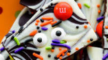 Boo Bark - Halloween Chocolate Bark Boo Bark - Halloween Chocolate Bark