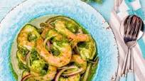 Aguachile de camarones (receta tradicional mexicana) Aguachile de camarones (receta tradicional mexicana)
