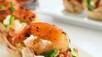 Shrimp Chimichanga Cups Shrimp Chimichanga Cups