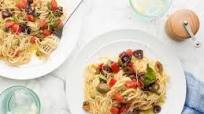 Mediterranean Summer Pasta with Salsa Cruda Mediterranean Summer Pasta with Salsa Cruda