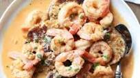 Shrimp Eggplant Recipe in Creamy Sauce Shrimp Eggplant Recipe in Creamy Sauce
