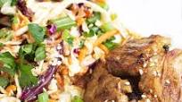 Spicy Grilled Korean Pork with Asian Slaw Spicy Grilled Korean Pork with Asian Slaw