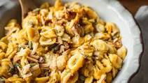 Autumn Orecchiette with Crispy Salami Autumn Orecchiette with Crispy Salami