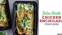 Salsa Verde Chicken Enchiladas Meal Prep Salsa Verde Chicken Enchiladas Meal Prep