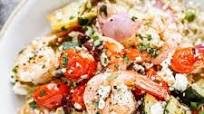 Sheet Pan Mediterranean Shrimp Sheet Pan Mediterranean Shrimp