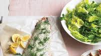 Roasted Salmon with Herbed Yogurt Roasted Salmon with Herbed Yogurt