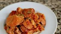 Easy Chicken and Sausage Cassoulet Easy Chicken and Sausage Cassoulet