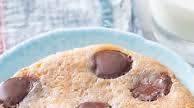 Microwave Chocolate Chip Sea Salt Cookie for ONE Microwave Chocolate Chip Sea Salt Cookie for ONE