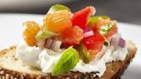 Citrus Bruschetta with Goat Cheese Citrus Bruschetta with Goat Cheese