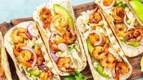 Spicy Shrimp Tacos with Mango Salsa Spicy Shrimp Tacos with Mango Salsa