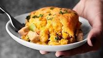 Leftover Turkey Cornbread Casserole Recipe Leftover Turkey Cornbread Casserole Recipe