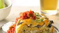 Slow-Cooker Green Chile Chicken Enchilada Pie Slow-Cooker Green Chile Chicken Enchilada Pie