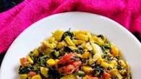 Leafy Methi Saag with Corn Leafy Methi Saag with Corn