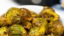 Air Fryer Bacon Parmesan Brussel Sprouts Air Fryer Bacon Parmesan Brussel Sprouts
