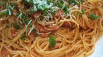 Bacon and Tomato Spaghetti Bacon and Tomato Spaghetti