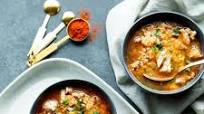 Keto Chicken Soup with Cauliflower Rice (Low Carb and Gluten-free) Keto Chicken Soup with Cauliflower Rice (Low Carb and Gluten-free)