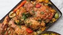 Low Carb Chicken Stew with Keto Cauliflower Rice Low Carb Chicken Stew with Keto Cauliflower Rice