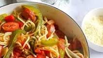 Kielbasa and Pepper Pasta with Tomatoes Kielbasa and Pepper Pasta with Tomatoes