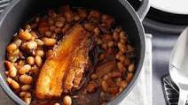Pork and white beans Pork and white beans