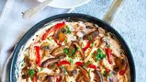 Vegan Mushroom Pasta in Vegan Mushroom Pasta in