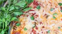 Baked Vegetarian Spaghetti Squash Casserole recipe Baked Vegetarian Spaghetti Squash Casserole recipe