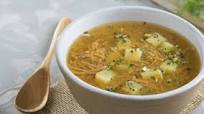 Sopa de fideos tostados Sopa de fideos tostados
