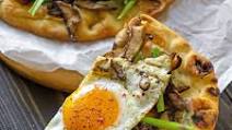 Vegetable Breakfast Pizza Vegetable Breakfast Pizza