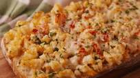 Cheesy Shrimp Garlic Bread Cheesy Shrimp Garlic Bread