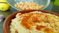 Hummus con sésamo tostado Hummus con sésamo tostado