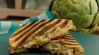 Artichoke and Spinach Dip Chicken Panini Artichoke and Spinach Dip Chicken Panini