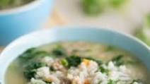 Chinese Spinach Pork Porridge Recipe Chinese Spinach Pork Porridge Recipe
