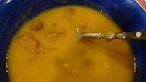 Adzuki bean and roasted squash soup Adzuki bean and roasted squash soup
