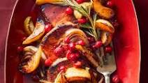 Pork Chops with Cranberries and Pears Pork Chops with Cranberries and Pears