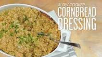 Slow-Cooker Cornbread Dressing Slow-Cooker Cornbread Dressing