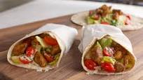 Taco Chicken Caesar Salad Wraps Taco Chicken Caesar Salad Wraps