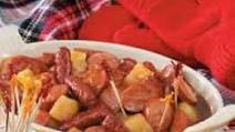 Pineapple Sausage Bites Pineapple Sausage Bites