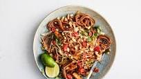 Savory Thai Noodles With Seared Brussels Sprouts Savory Thai Noodles With Seared Brussels Sprouts