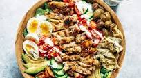 Paleo Grilled Chicken Caesar Cobb Salad Paleo Grilled Chicken Caesar Cobb Salad