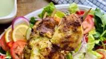 Air Fryer Malai Chicken Kebabs Air Fryer Malai Chicken Kebabs