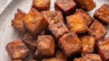 Easy Air Fried Herbed Tofu Easy Air Fried Herbed Tofu
