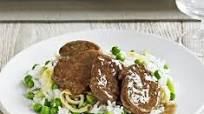 Five-spice pork fillet with fried rice Five-spice pork fillet with fried rice