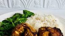Curried Chicken Thighs (Oven Baked) Curried Chicken Thighs (Oven Baked)