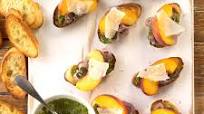 Peach Bruschetta Peach Bruschetta