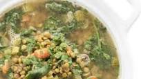 Lebanese Lentil Soup with Greens Lebanese Lentil Soup with Greens