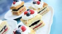 Coconut Berry Mini Cakes Coconut Berry Mini Cakes